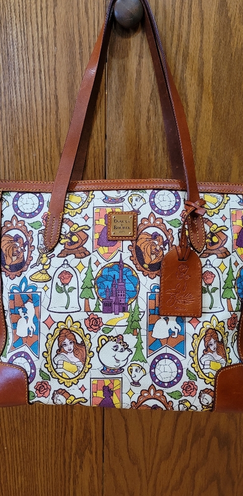 Dooney & Bourke Beauty and the Beast Large Shopper Tote